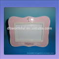 Decorative ceramic baby frame for the first year to souvenir